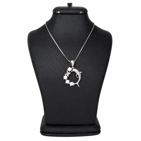 گردنبند نقره آریا مدل M-1612